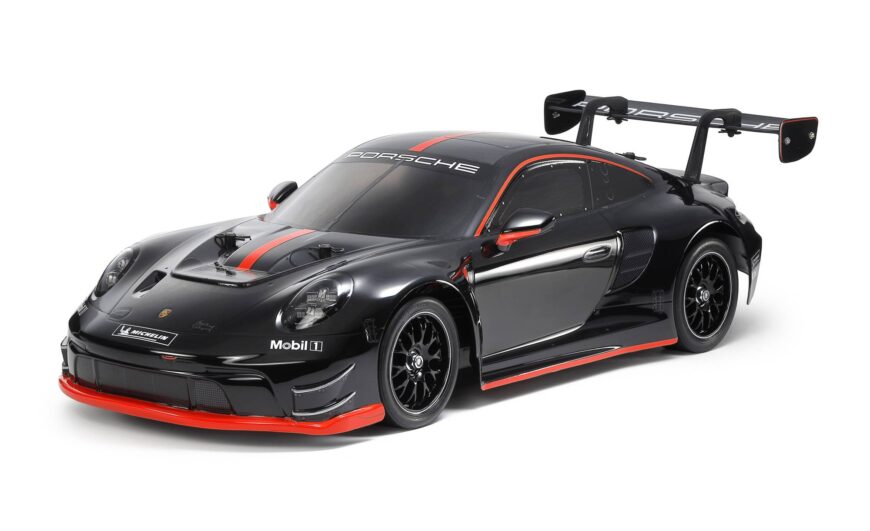 Porsche 911 GT3 R (992), édition limitée TT-02 avec carrosserie pré-peinte - Tamiya 47512 - 1/10