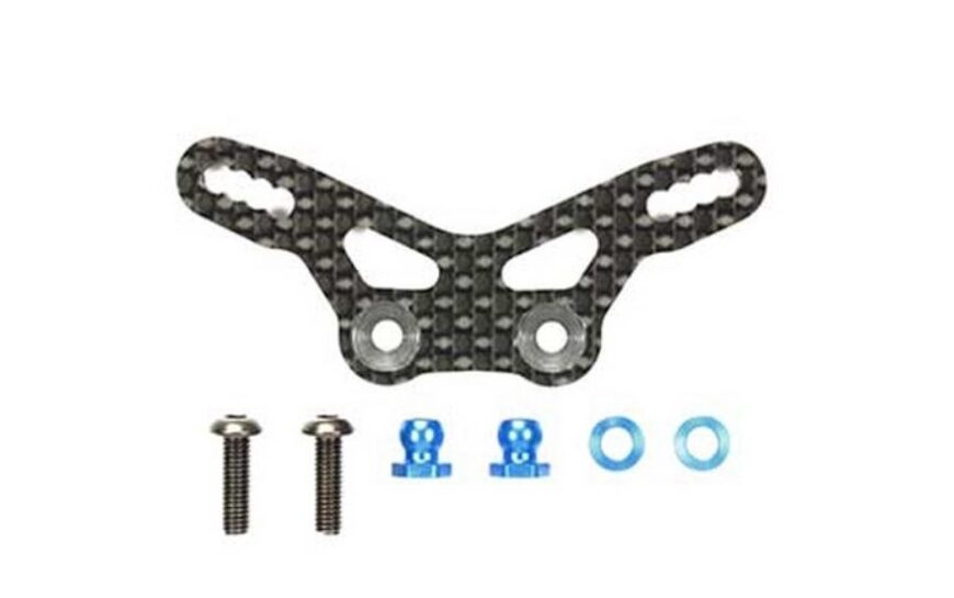 Support amortisseur arr carbone M07 - 1/10 - TAMIYA 54762