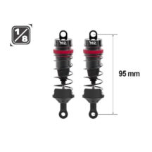 Amortisseurs 1/8 95mm BIG BORE 16mm +kit 3 ressorts (H/M/S)