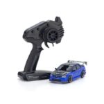 MINI-Z AWD SUBARU IMPREZA avec kit Aero et capot CFRP Bleu métallisé 32653BL