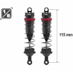 Amortisseurs 115 mm 1/8e BIG BORE 16MM HTR-508115