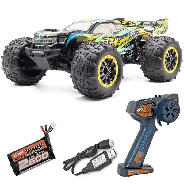 Funtek STX G2 Stadium Truck 4WD 1/12 XL carrosserie verte FTK-STX-G2-GR – Image 5