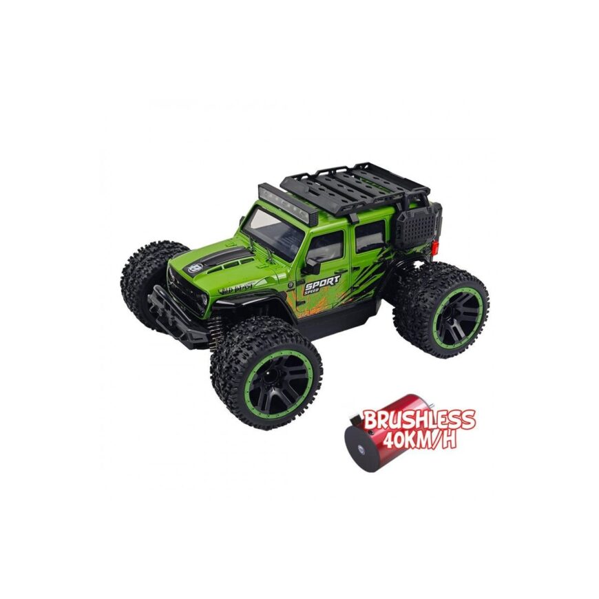 Voiture électrique radiocommandée Micro MHD Extreme Speed Sport vert 1:20 RTR Z86109