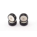 Pneus Touring 1/10 Elec Asphalte 36 Shore collés (4) - HOT RACE