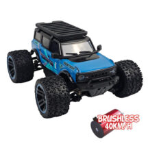 Voiture électrique radiocommandée Micro MHD Extreme Big Foot Bleu 1:20 BRUSHLESS RTR  Z86111