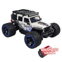 Voiture électrique radiocommandée Micro MHD Extreme Speed Sport blanc 1:20 BRUSHLESS RTR Z86110