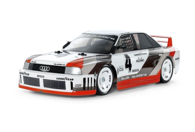 Tamiya 47511 Audi 90 quattro Racing TT-02 4WD kit prépeint