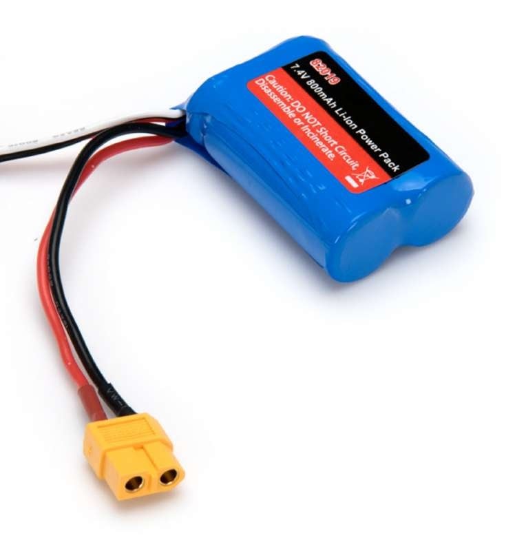 Joysway JW82019 Accu Li-Ion 2S 7,4V 800mAh avec connecteur XT-60