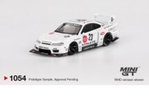 MINI GT MGT01054-R NISSAN Silvia S15 LB-Super Silhouette Athlete 2024 1/64