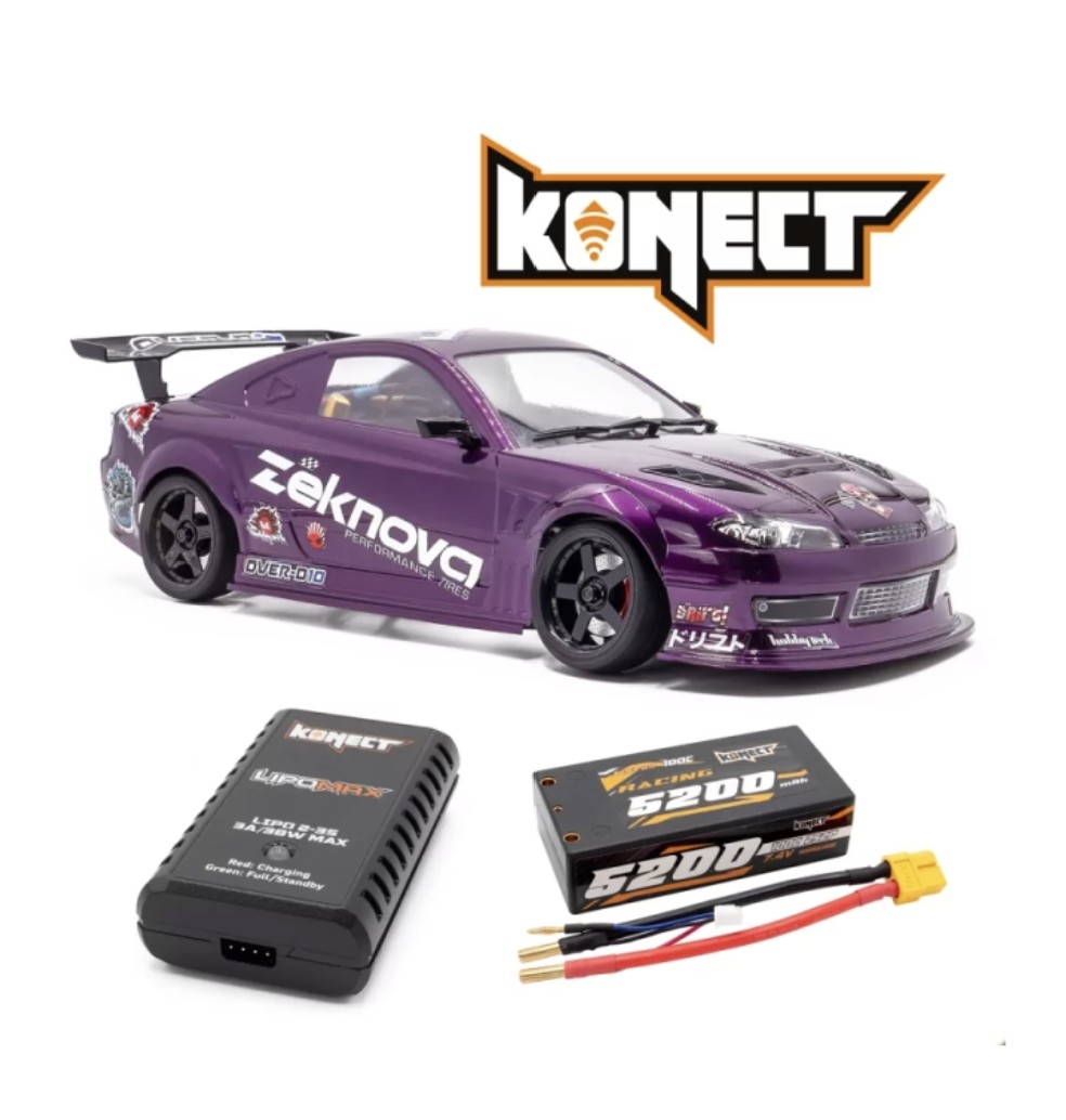 Pack OVER-D10 Drift - RTR - HOBBYTECH OVER-D10.RTR1-PK