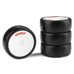 CORALLY ATTACK RXC V2 RUBBER TYRES 1/10 EP TOURING 32 SHORE CARPET 4PCS C-14752-32