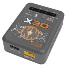 Konect X30 chargeur Li-Po 30W 3A pour batteries de 7,4V à 14,8V KN-X30