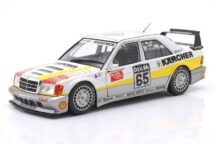 MERCEDES BENZ - 190E EVO2 TEAM AMG N 65 DTM SEASON 1990 MICHAEL SCHUMACHER - WHITE GREY échelle 1/18 - MERCEDES - W18041004