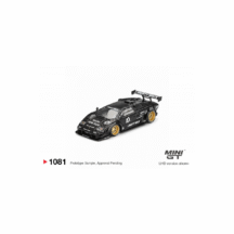 Miniature Lamborghini countach 41 lb-works 2024 noir (lhd) MGT01081-L