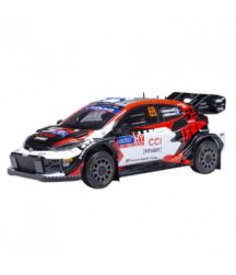 1:18 IXO Toyota Yaris Gr Rally1 Team Toyota Gazoo Racing Wrt #69 Rally Finland 2024 Kalle Rovanpera Jonne Halttunen Black White Red 18RMC218.22