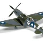 Supermarine Spitfire T.9 TE308 'Grey Nurse', Biggin Hill Heritage Hangar - CORGI 1/72 AA29201