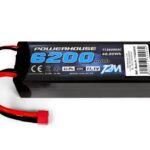 T1362003C Accu LiPo 3S 11.1V 6200mAh + adapt.