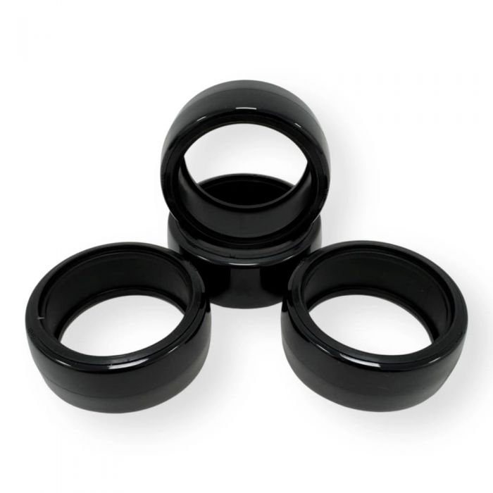 4 pneus drift noirs - T2M T422634N - 1/10