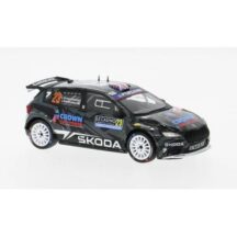 1:43 IXO Skoda Fabia Rs Rally2 Team Skoda Motorsport #23 Rally Montecarlo 2025 Gus Greensmith Konstantin Aleksandrov Black White RAM979.22