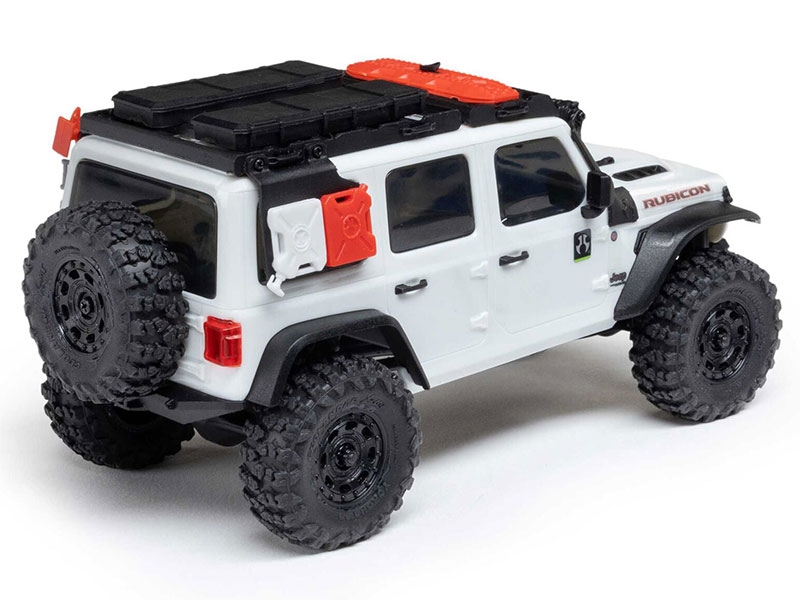 Crawler 1/30 Jeep Wrangler JLU 4X4 RTR SCX30 blanc 2261T2 – Image 5