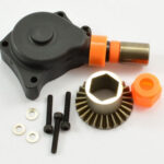 Plaque arrière Fastrax pour démarreur à couple Fastrax - Moteur Hobao (sans bobines d'allumage) FT02624-11