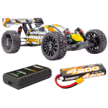 Pack Hobbytech Rogue Buggy V2 1/8 brushless carrosserie orange 1.ROGB.V2-02-PACK