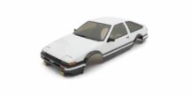 Kyosho Fazer FZD2 1:10 Toyota Sprinter Trueno AE86 Ensemble de carrosserie transparent