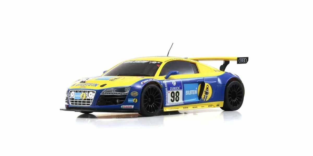 Kyosho Mini-Z MR04 RWD Audi R8 LMS NBG2010 #98 Bilstein (W-MM/KT531P) 32371BT – Image 2