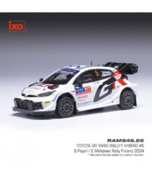 Toyota Yaris Rally1 - Pajari - Finlande 2024 - Ixo 1/43 RAM946.22