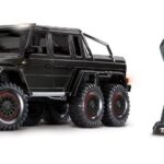 Traxxas TRX88296-4 TRX-6 MB G63 AMG 6x6 noir Clipless 1:10 Crawler RTR