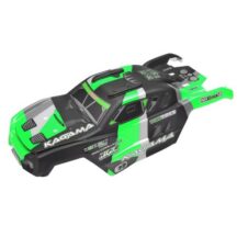 Team Corally - Carrosserie peinte et découpée - Kagama - Vert- 1 pc