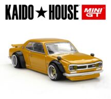 Mini GT Kaido House - Nissan Skyline 2000 GT-R (KPGC10) Kaido Street V2 1969 - Échelle 1/64 KHMG228