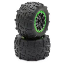 Funtek jeu de deux roues jantes vertes pour le MTX ou STX FTK-21061