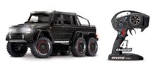 Traxxas TRX88296-4 TRX-6 MB G63 AMG 6x6 noir Clipless 1:10 Crawler RTR