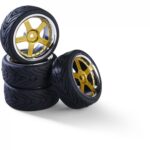 1:10 Jeu de roues 5 sp. design (4) chrome/or 500900189