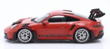 Porsche 911 (992) GT3 RS 2023 rouge / Décor argent 1/18 153062238