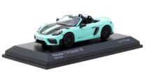 Porsche 718 (982) Spyder RS 2023 vert menthe 1:64 Tarmac Works / Minichamps