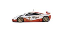 Solido 1804107 miniature mclaren f1 gtr short tail white n.8 price/bascher bprgt 1995 1/18
