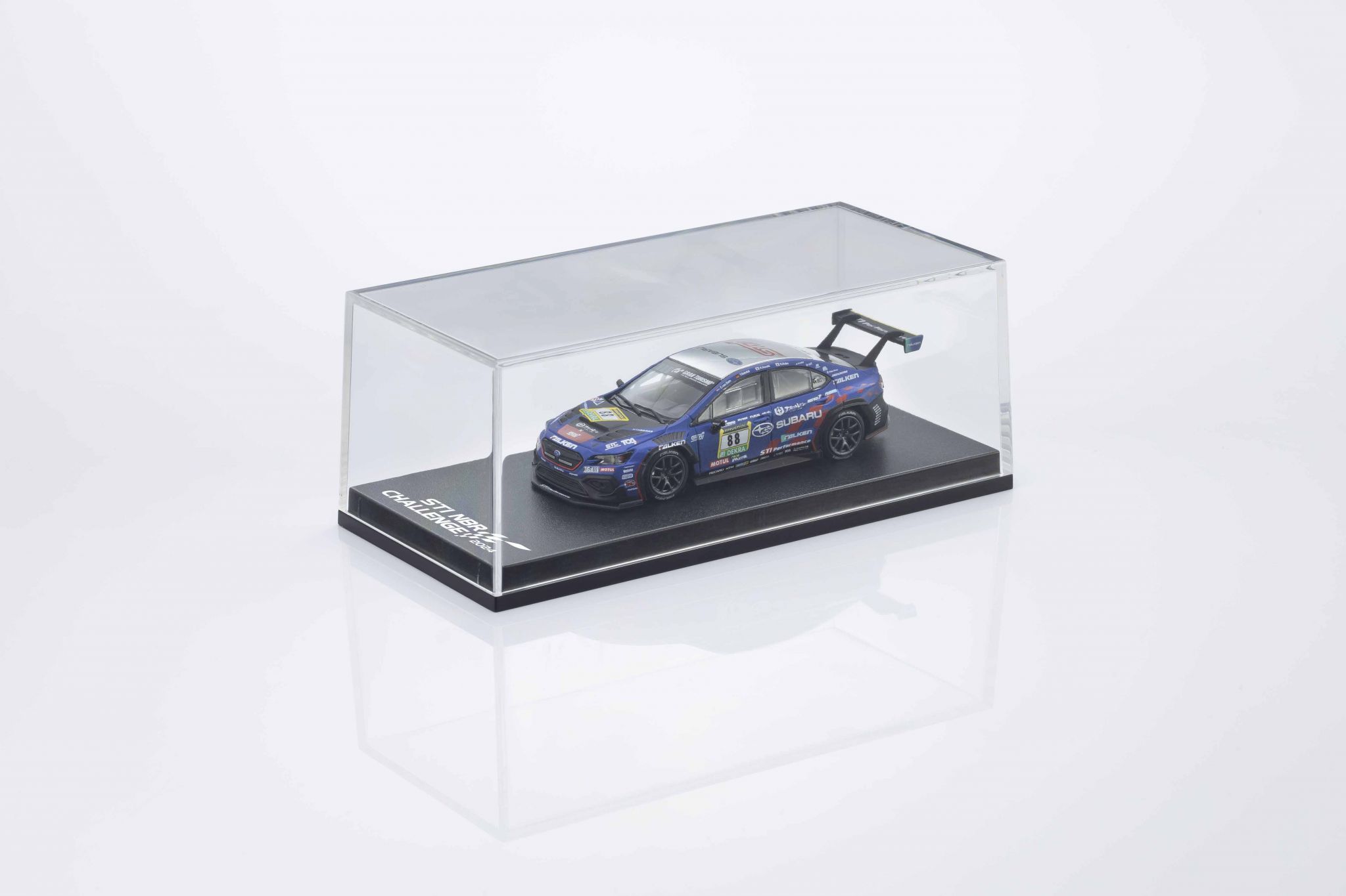 Kyosho 1:64 Mini-Book Collection Subaru WRX NBR2024 avec LED – Image 2