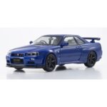 Nissan Skyline GT-R R34 V-SpecII 2001 Blue Kyosho 03936BL