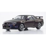 Nissan Skyline GT-R R34 V-SpecII 2001 Purple Kyosho 03936P
