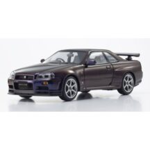 Nissan Skyline GT-R R34 V-SpecII 2001 Purple Kyosho 03936P