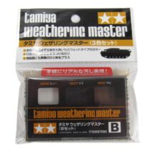 TAMIYA 87080 Weathering Master B Set - Neige - Suie,Rouille,Snow - Soot, Rust