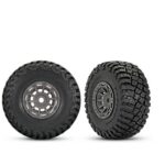 ROUES MONTEES COLLEES BFG TOUT TERRAIN GRISES 1,4 » (2) – MINI SLASH TRX10870