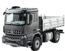 FM Electrics Camion à benne en métal 4x4 Kabolite K5701 gris 1:14