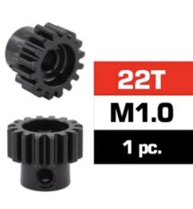 Pignon 22T Acier M1.0 D5.0mm UR4310-22