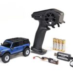Crawler 1/30 Ford Bronco 4X4 RTR SCX30 bleu - AXI-2048T1