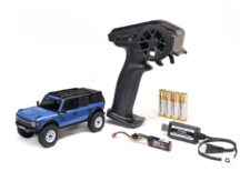 Crawler 1/30 Ford Bronco 4X4 RTR SCX30 bleu - AXI-2048T1
