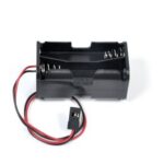 Boîtier porte piles pour 4 accus AA type LR6