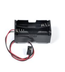 Boîtier porte piles pour 4 accus AA type LR6